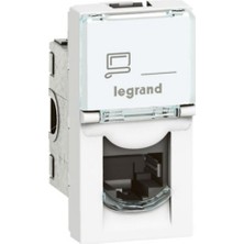 Legrand RJ45 CAT6A Stp, 1 Modül, Beyaz 076573