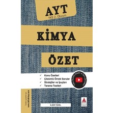 Delta Kültür Yayınevi Ayt Kimya Özet (Yks 2. Oturum)