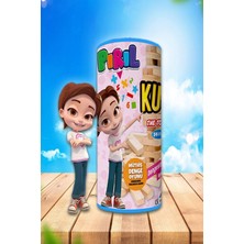 St. Morritz Redka Pırıl Ahşap Kule Oyunu (Denge Oyunu) Jenga