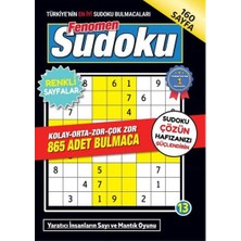 Fenomen Sudoku 13 Bertan Kodamanoğlu Maxi Yayıncılık