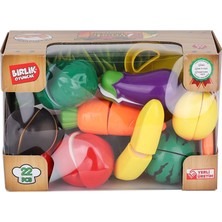 NW NessiWorld URT007-KUTU-2AB 22 Pcs Kesilebilien Sebze Meyveler