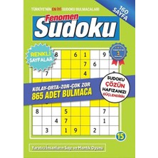 Fenomen Sudoku 15 Bertan Kodamanoğlu Maxi Yayıncılık