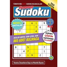 Fenomen Sudoku 14 Bertan Kodamanoğlu Maxi Yayıncılık