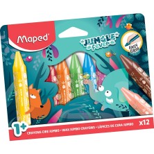 Maped Color'peps Jumbo Jungle Fever Mum Boya 12 Renk 861400