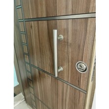St. Morritz Çelik Kapı Çekme Kolu Kapı Kolu Tutma Kolu 30CM Saten ( Gümüş Gri ) Ayarlanabilir Mekanizma