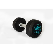 Alin Sport 7,5 kg Kauçuk Kaplı Profesyonel Olimpik Dumbbell ( Dambıl )