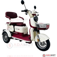 Arora Rüzgar New 650 W 3 Tekerlekli Elektrikli Motosiklet