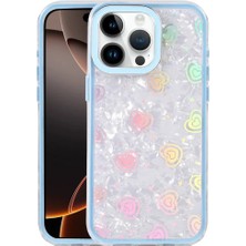 Asa Store Iphone 16 Pro Lumi Desenli Kapak - Mavi