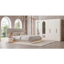 Aydınev Zirve Mdf Bazalı Yatak Odası Takımı