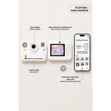 Asa Store Çocuk Anında Baskılı Fotoğraf Makinesi 16MP Dijital Kamera 1080P Video Wifi Telefon Destekli