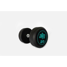 Alin Sport 20 kg Kauçuk Kaplı Profesyonel Olimpik Dumbbell ( Dambıl )