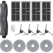 Voli Dreame X40 Ultra L40 Ultra Uyumlu Yedek 14 Parça Avantajlı Yedek Fırça Filtre Set