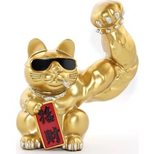 Asa Store Polyester Şanslı Kedi Figürü ALK2272