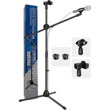 St. Morritz MS06 Pro Akrobat Mikrofon Standı - Mikrofon Sehpası