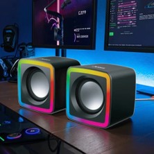 Şara Bilişim Jedel S575 Rgb Taşınabilir Mini Hoparlör 3.5mm Jack