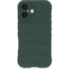 Asa Store Iphone 16 Kılıf Optimum Silikon - Koyu Yeşil