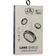 Asa Store Samsung Galaxy S24 Bilvis Titan Kamera Lens - Gold