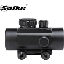 Asa Store Spike 1X30MM Taktik Kapalı Reflex Red Dot Nişangâh - Geniş Görüş Açısı, Kırmızı Renk Nokta - 22MM