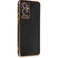 Asa Store One Plus 9 Pro Kılıf Volet Silikon - Siyah