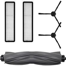 Voli Dreame D9 Max Gen 2 Uyumlu Hepa Filtre Yan ve Ana Fırça Seti Yedek Set