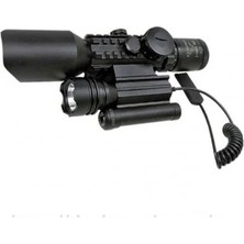 Asa Store 3-10X42 Nikula Zoomlu Av Tüfeği Dürbünü Tüfek Lazeri Zenon Fenerli M9