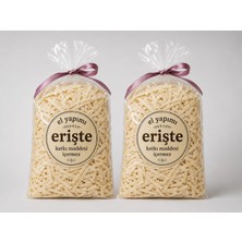 Ergül Şarküteri 2 kg Erişte;  El Yapımı Katkısız  Organik Gurme Lezzet