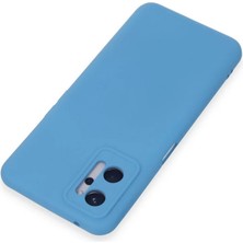 Asa Store Realme 9i 4g Kılıf Nano Içi Kadife Silikon - Mavi