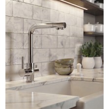 Titanium Design L Model Arıtmalı Eviye Bataryası