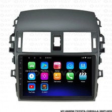 St. Morritz Toyota Corolla Android 12 Multimedya Carplay 2gb RAM+32GB HDD 2007-2012 Navigasyon Ekran