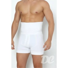 DC Premium Erkek Korse Boxer Şort Göbek Toparlayıcı Sıkılaştırıcı Bel Bacak Vücut Şekillendirme Korsesi