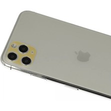 Asa Store Iphone 11 Pro Max Rainbow Kamera Lens Koruma Cam - Gold