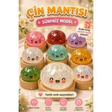 Hak-İş Oyuncak Orijinal Simli Çin Mantısı Squishy Oyuncak | Sağlığa Uygun Yıkanabilir Yumuşak Oyuncak | Sürpriz Renk