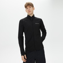 Peak Performance Chill Light Zip Erkek Siyah Outdoor Polar