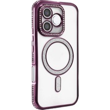 Asa Store Huawei Honor 600 Lite Joke Simli Magneticsafe Kılıf - Derin Mor