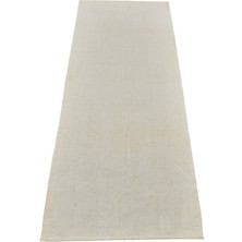 Kilim Antik El Dokuma Pamuklu Yörük Mini Yolluk Kilim 1737 - Yeni - Beyaz