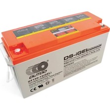 Akü Outdo OT150-12 Ekranlı Ds-Igel Energy Storage Deep Cycle Vrla Gel/ds/cd 10HR 12V 150AH