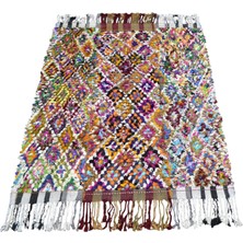 Kilim Antik El Dokuma Reyhanlı Adana Tülü Yün Kilim 1736 - Yeni - Çok Renkli