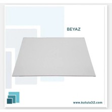 St. Morritz 25*25 Mdf Kaplamalı Beyaz Altlik 10 Adet