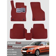 Skoda Fabia 2 (2007-2014) Uyumlu Eva Paspas Tam Set–oto Paspas,araca Özel,kolay Montaj