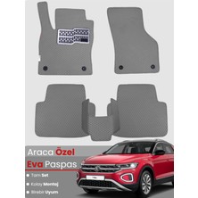 Volkswagen T-Roc (2017-2025) Uyumlu Eva Paspas Tam Set–oto Paspas,araca Özel,tam Koruma