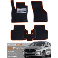 Ford Kuga 3 (2019-2024) Uyumlu Eva Paspas Tam Set–araca Özel,su Geçirmez,kolay Montaj
