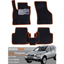 Volvo XC90 (2002-2014) Uyumlu Eva Paspas Tam Set–oto Paspas,araca Özel,tam Koruma,kolay Montaj