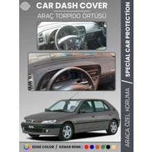 Peugeot 306 (1997-2002) Torpido Örtüsü Ön Göğüs Koruma Torpido Koruma Birebir Uyum Kaymaz Özel Kesim
