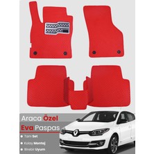 Renault Megane 3 Hatchback (2008-2016) Uyumlu Eva Paspas Tam Set–oto Paspas,araca Özel