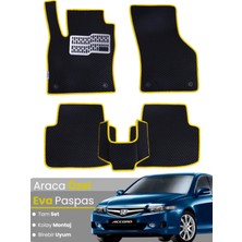 Honda Accord (2002-2007) Uyumlu Eva Paspas Tam Set–araca Özel,su Geçirmez,kolay Montaj