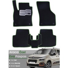Citroen Berlingo (2018-2024) Uyumlu Eva Paspas Tam Set–araca Özel,su Geçirmez,kolay Montaj