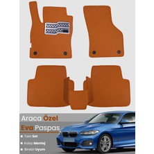 Bmw 1 Serisi F20 (2017) Uyumlu Eva Paspas Tam Set–araca Özel,su Geçirmez,kolay Montaj