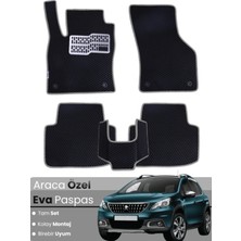 Peugeot 2008 (2013-2019) Uyumlu Eva Paspas Tam Set–araca Özel,oto Paspas,kolay Montaj