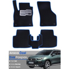 Seat Ateca (2020-2025) Uyumlu Eva Paspas Tam Set–oto Paspas,araca Özel,kolay Montaj