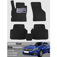 Peugeot 308 (2013-2022) Uyumlu Eva Paspas Tam Set–araca Özel,oto Paspas,kolay Montaj